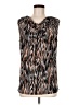 Grace Brown Sleeveless Blouse Size M - photo 1