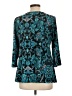 Ellen Tracy Teal 3/4 Sleeve Blouse Size L - photo 2