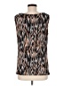 Grace Brown Sleeveless Blouse Size M - photo 2