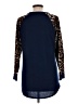 Perfect Animal Print Blue Pullover Sweater Size L - photo 2