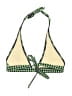 Shoshanna Plaid Green Swimsuit Top Size 10 - photo 2