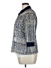 R&M Richards 100% Polyester Metallic Silver Jacket Size 14 Petite - photo 5