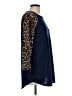 Perfect Animal Print Blue Pullover Sweater Size L - photo 4
