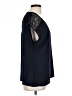 Banana Republic 100% Polyester Black Short Sleeve Top Size L - photo 4