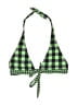 Shoshanna Plaid Green Swimsuit Top Size 10 - photo 1