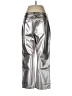 J.Crew 100% Viscose Metallic Silver Casual Pants Size 28 waist (tall) - photo 2
