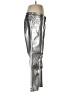 J.Crew 100% Viscose Metallic Silver Casual Pants Size 28 waist (tall) - photo 4