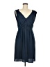 Kobi Halperin 100% Polyester Solid Blue Cocktail Dress Size M - photo 1