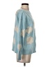 Ann Taylor LOFT Floral Blue Pullover Sweater Size S - photo 4