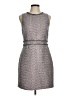 J.Crew Tweed Gray Cocktail Dress Size 8 - photo 1