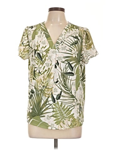 Hilary Radley Short Sleeve Blouse (view 1)
