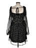 Lucy Paris 100% Polyester Polka Dots Black Cocktail Dress Size XS - photo 2