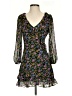 Likely 100% Polyester Floral Black Cocktail Dress Size 0 - photo 1