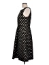 Talbots Polka Dots Black Cocktail Dress Size 10 - photo 5