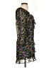 Likely 100% Polyester Floral Black Cocktail Dress Size 0 - photo 4