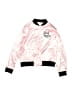 Assorted Brands 100% Polyester Metallic Pink Track Jacket Size 8 - 10 - photo 1