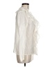 Unbranded 100% Polyester Ivory Long Sleeve Blouse Size M - photo 4