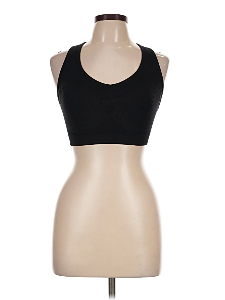 Pre-owned Unbranded Tank Top Black Halter Neckline Tops