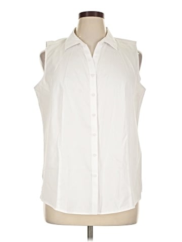Talbots Outlet Sleeveless Button-Down Shirt (view 1)