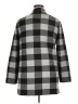 Talbots Checkered-gingham Gray Wool Coat Size XL - photo 2