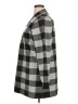 Talbots Checkered-gingham Gray Wool Coat Size XL - photo 5