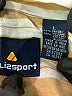 Lizsport Stripes Gold 3/4 Sleeve Button-Down Shirt Size L - photo 7