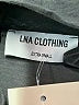 LNA 100% Cotton Gray Short Sleeve Turtleneck Size XS - photo 7