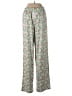 Mia + Tess Paisley Silver Casual Pants Size M - photo 2
