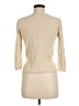 Lamberto Losani Tan 3/4 Sleeve Blouse Size M - photo 2