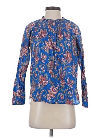 Liberty Art Fabrics for J.Crew Long Sleeve Blouse (view 1)