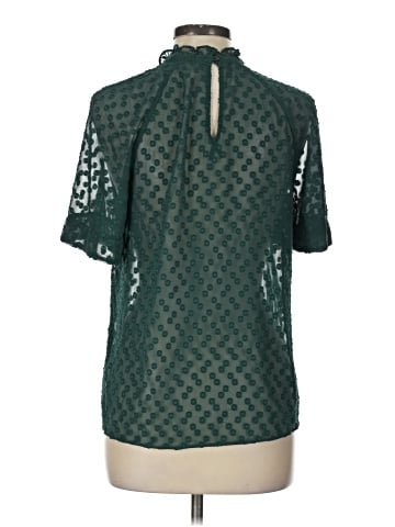 Feather Bone by Anthropologie Short Sleeve Blouse (view 2)
