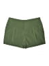 Alice + Olivia Solid Green Shorts Size L (estimated) - photo 1
