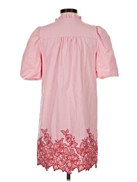 hyacinth house dresses Blue Floral Smocked Rollins Maxi Dress Maxi length Fabric covered beaded straps Sweetheart neckline Bustier Low waist Smocked backing Center back zip closure Lined Material Have to share my new