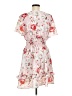 Unbranded Floral White Casual Dress Size M (estimated) - photo 2