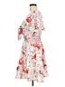 Unbranded Floral White Casual Dress Size M (estimated) - photo 5