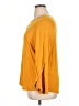 Inner Circle Inc. Yellow Long Sleeve Blouse Size XL - photo 5