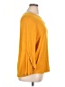 Inner Circle Inc. Yellow Long Sleeve Blouse Size XL - photo 4