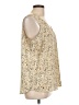 Apt. 9 Gold Sleeveless Blouse Size L - photo 4