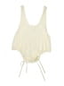 MNG Ivory Bodysuit Size 6 - photo 1