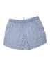 Universal Thread 100% Lyocell Checkered-gingham Blue Shorts Size XS - photo 1