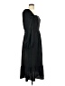 Unbranded 100% Polyester Black Casual Dress Size M - photo 4