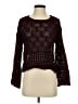 Dex 100% Polyester Burgundy Pullover Sweater Size S - photo 1