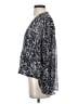 ALLSAINTS 100% Polyester Silver Long Sleeve Blouse Size S - photo 5