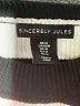 Sincerely Jules 100% Polyester Black Sleeveless Top Size M - photo 7