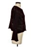 Dex 100% Polyester Burgundy Pullover Sweater Size S - photo 4