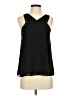 Naked Zebra 100% Polyester Black Sleeveless Blouse Size S - photo 1