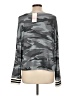 Splendid Camo Gray Pullover Sweater Size L - photo 2