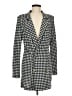 ASOS Design Houndstooth Gray Blazer Size 8 - photo 1