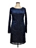 Venus Paisley Blue Cocktail Dress Size XL - photo 1