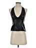 Zara 100% Polyester Black Sleeveless Top Size XS - photo 1
